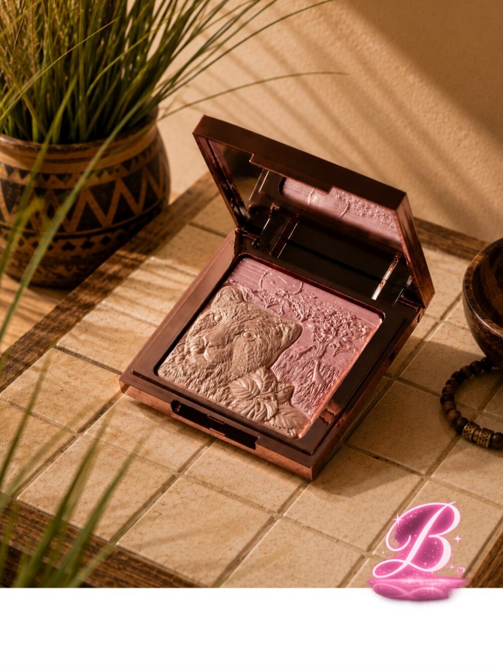 Whats Up Beauty Serengeti Highlighter Duo - Shade Safari Sunset NIB